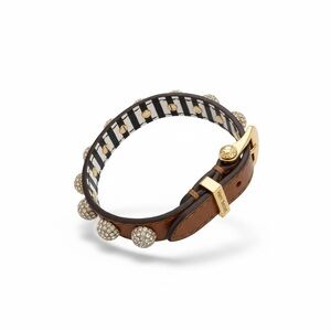 Henri Bendel Gold and Brown Bracelet
